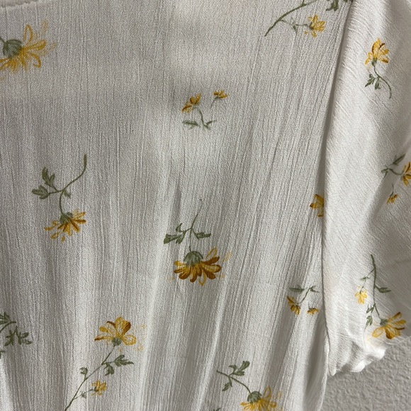 Floral print v neck dress - Picture 3 of 3